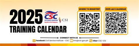 csc trainings and seminars 2024 schedule philippines|CSC offers training courses for civil servants.